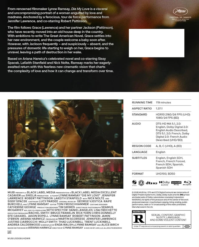 PRE-ORDER: Die My Love