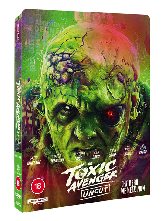 The Toxic Avenger (2023) Limited Edition Steelbook 4K Ultra HD