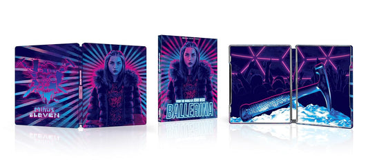Ballerina: From The World Of John Wick Lenticular Steelbook (4K + Blu-Ray + Digital Copy)