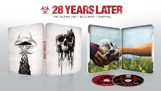 28 Years Later Limited Edition Steelbook 4K Ultra HD + Blu-Ray + Digital