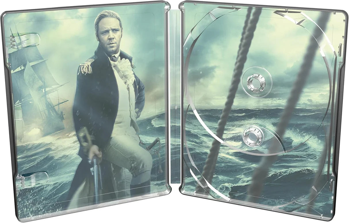 Master And Commander - The Far Side Of The World Limited Edition (UK) Steelbook 4K Ultra HD + Blu-Ray (Region B) Pre-Order