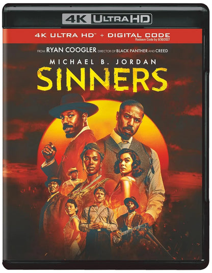 Sinners 4K UHD + Digital Code with Slipcover