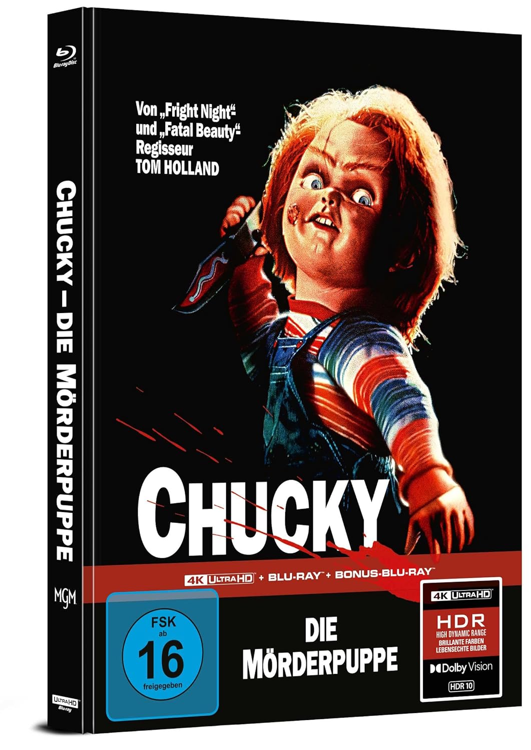 Child´s Play (1988) (aka Chucky - Die Mörderpuppe) (4K + Blu-ray Region B Mediabook) (Capelight Pictures) [Germany]