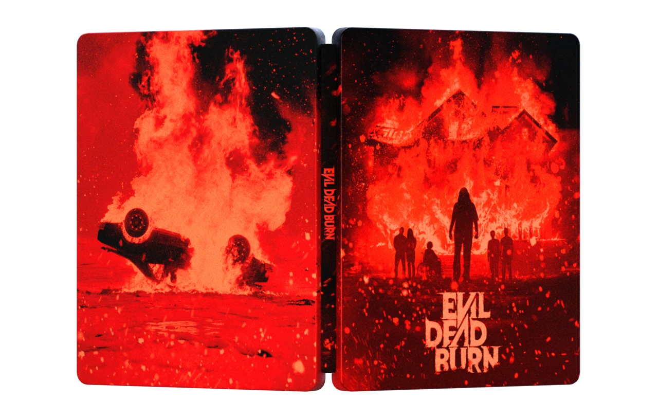 PRE-ORDER: Evil Dead Burn Limited Edition Steelbook (UK) 4K Ultra HD