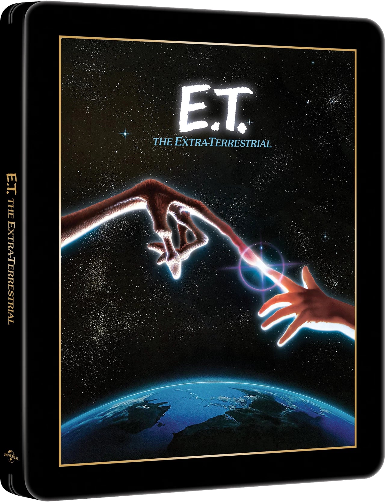 ET - The Extra Terrestrial Theatrical Poster Limited Edition Steelbook (UK) 4K Ultra HD + Blu-Ray (Region Free)