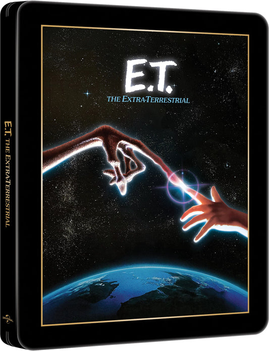 PRE-ORDER: ET - The Extra Terrestrial Theatrical Poster Limited Edition Steelbook (UK) 4K Ultra HD + Blu-Ray (Region Free)