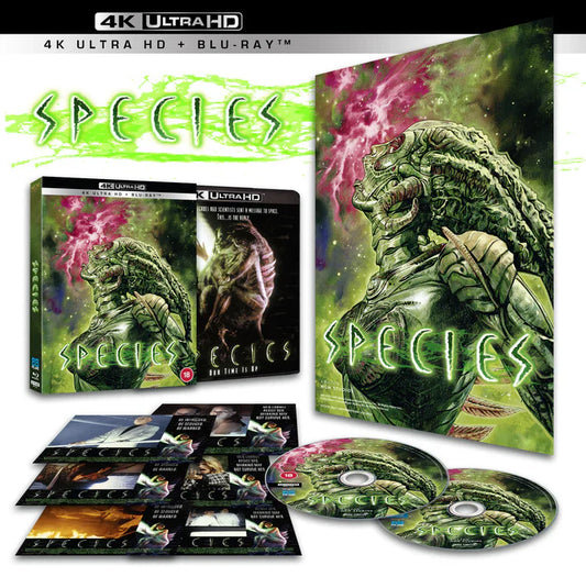 Species Limited Deluxe Edition (4K UHD + Blu-Ray Region B)
