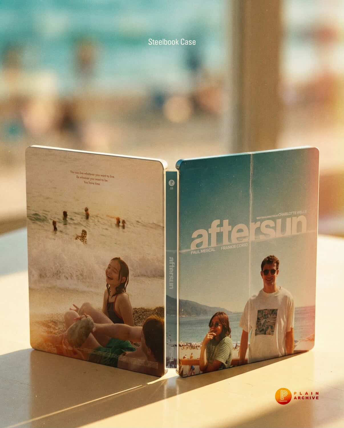 Aftersun (2022) – Plain Archive 4K SteelBook Souvenir Edition 4K UHD + Blu-Ray (Region Free)