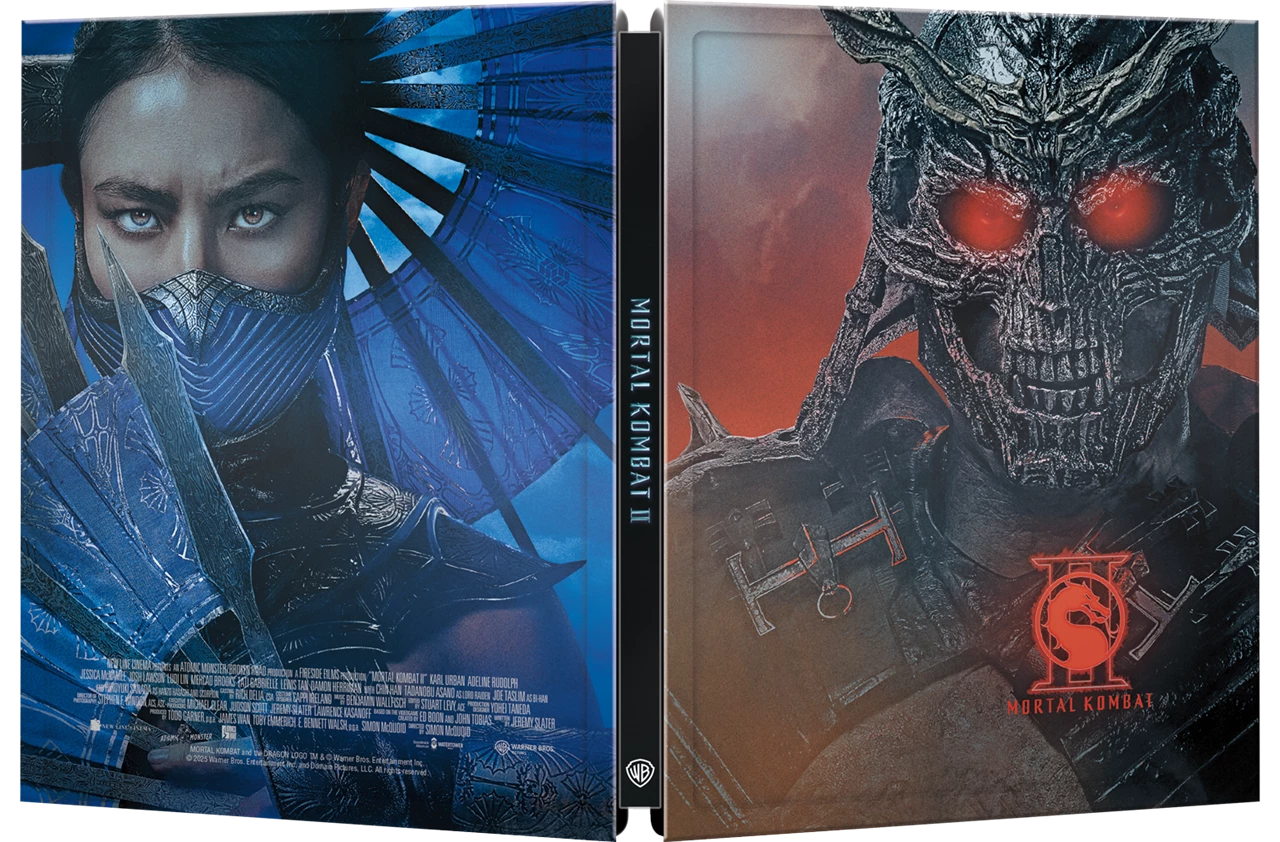 PRE-ORDER: Mortal Kombat II (2026) Limited Edition Steelbook (UK) 4K Ultra HD + Blu-Ray (Region Free)