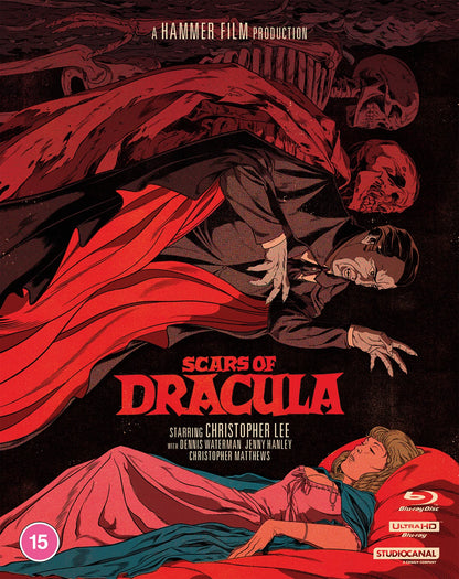 Scars Of Dracula Limited 55th Anniversary Collectors Edition 4K Ultra HD + Blu-Ray (Region B)