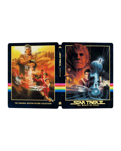 PRE-ORDER: Star Trek - The Original Motion Picture Collection Library Case (1-6) (UK) 4K Ultra HD + Blu-Ray (Region Free)