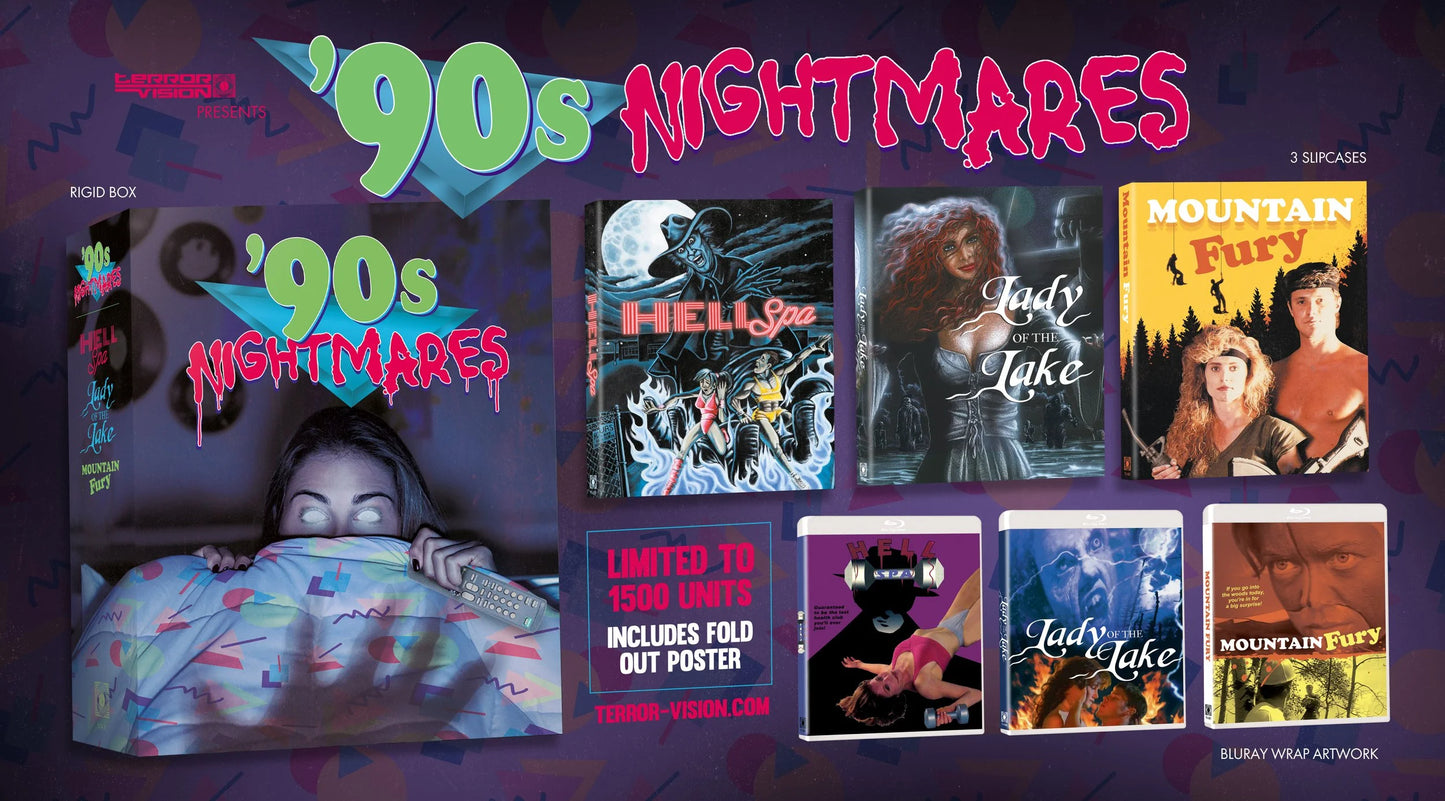 PRE-ORDER: 90's Nightmares Volume 1 5-Disc Set Box Set (1991/1992/1998)