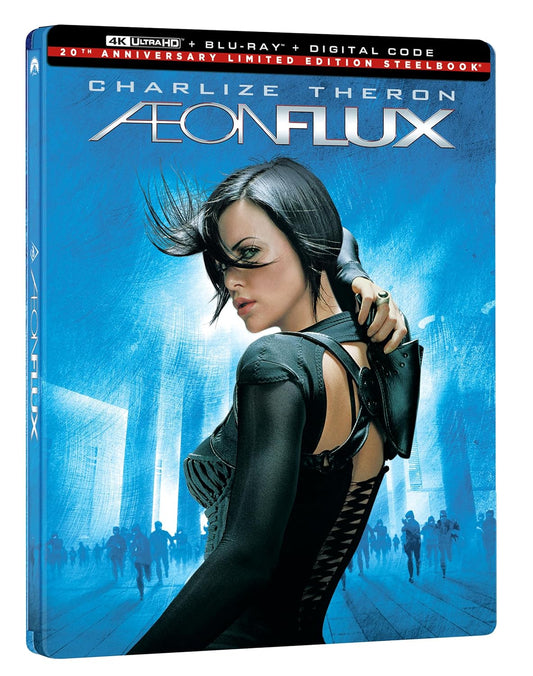 Aeon Flux Steelbook 4K UHD + Blu-Ray + Digital Code