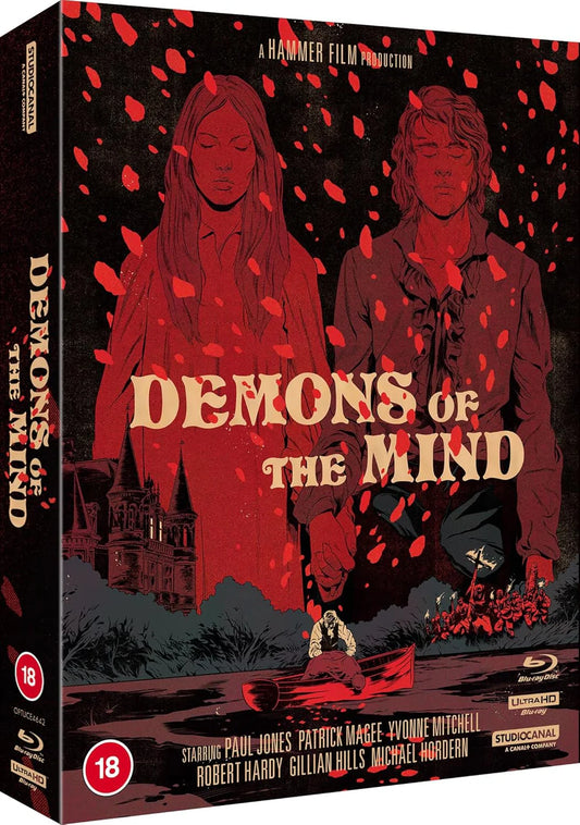 PRE-ORDER: Demons Of The Mind Limited Collectors Edition 4K Ultra HD + Blu-Ray (Region B)