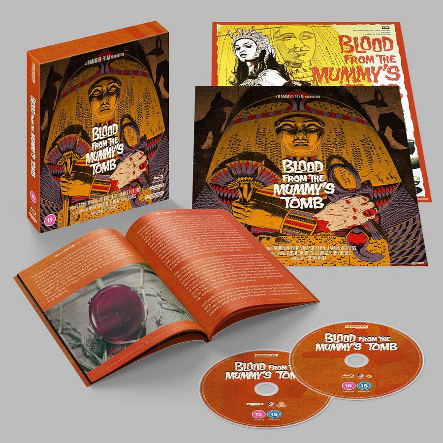 Blood From The Mummys Tomb Limited Collectors Edition 4K Ultra HD + Blu-Ray (Region B)