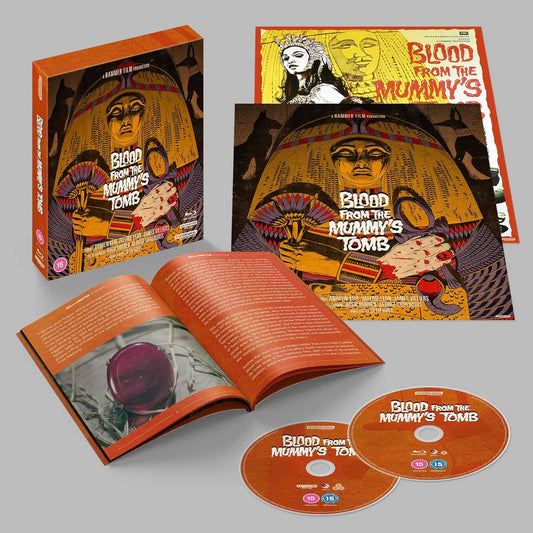 PRE-ORDER: Blood From The Mummys Tomb Limited Collectors Edition 4K Ultra HD + Blu-Ray (Region B)