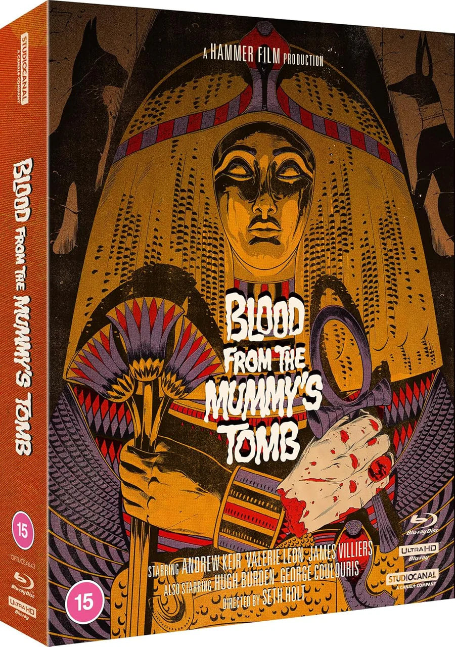 Blood From The Mummys Tomb Limited Collectors Edition 4K Ultra HD + Blu-Ray (Region B)