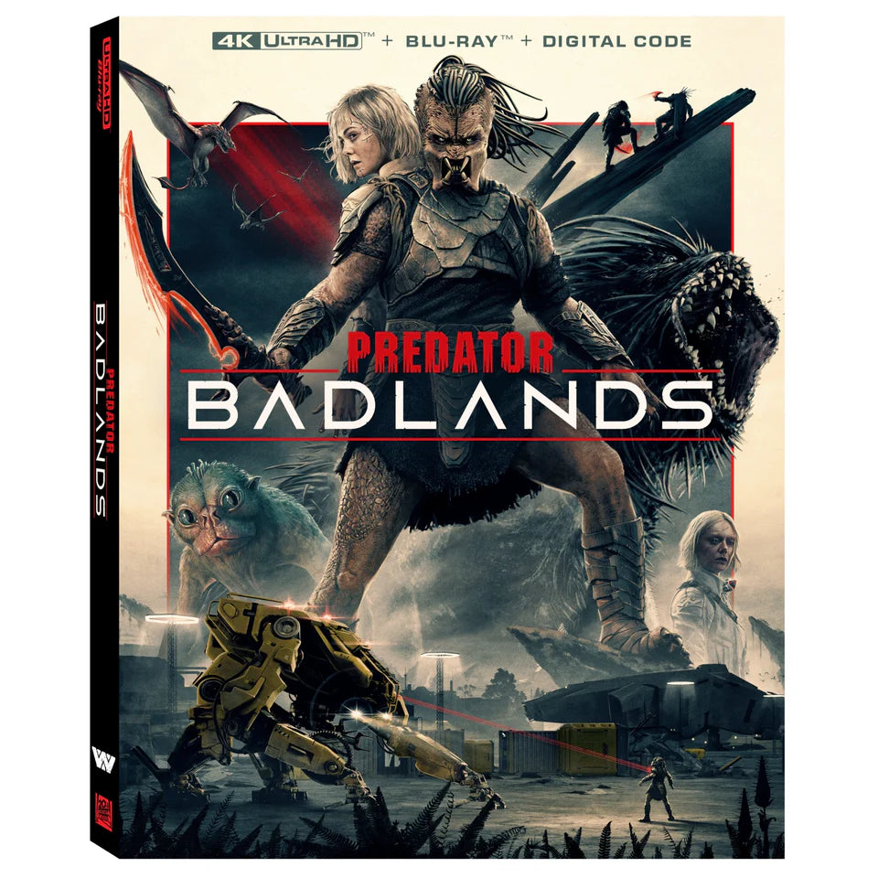 Predator: Badlands 4K UHD + Blu-Ray + Digital