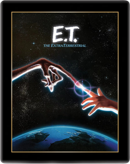 ET - The Extra Terrestrial Theatrical Poster Limited Edition Steelbook (UK) 4K Ultra HD + Blu-Ray (Region Free)