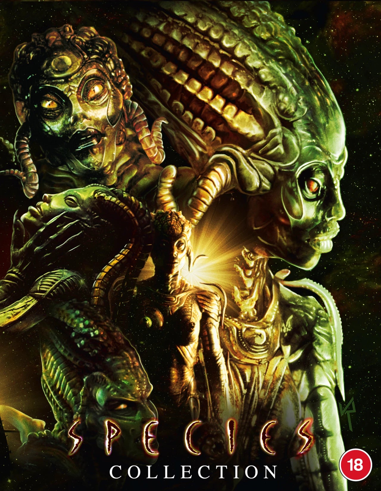 Species Collection 1 to 4 Limited Deluxe Collectors Edition Blu-Ray (Region B)