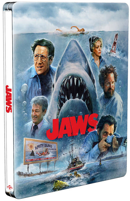 Jaws Limited Edition Steelbook (UK) 4K Ultra HD + Blu-Ray