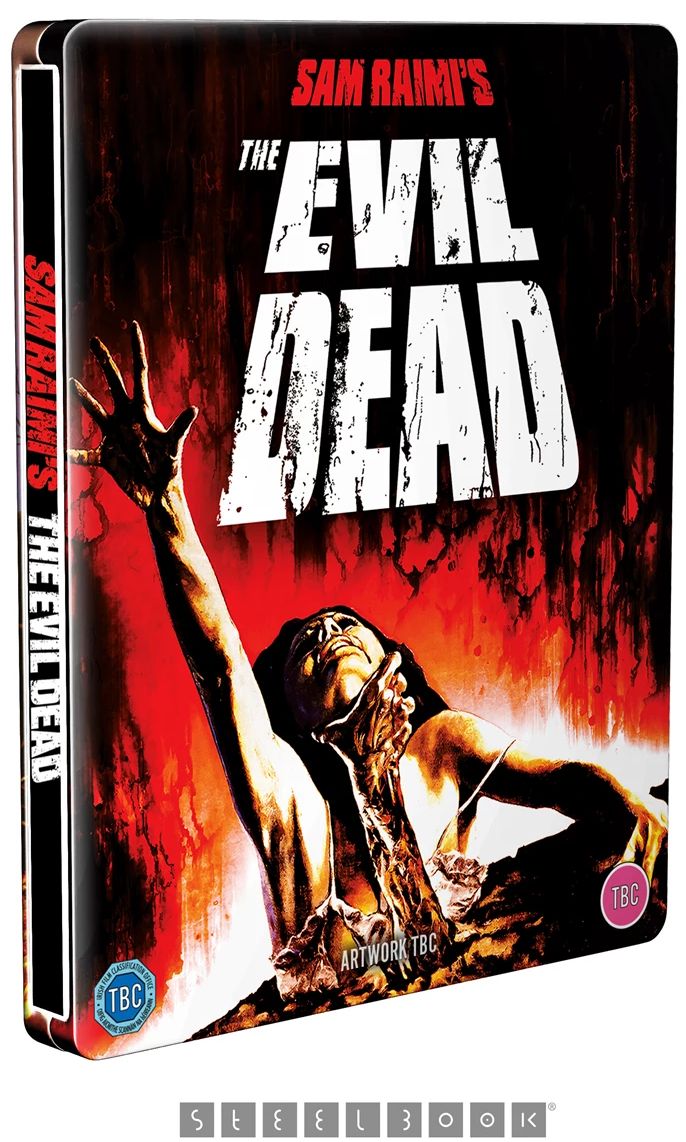 PRE-ORDER: The Evil Dead (1981) Limited Edition Steelbook (UK) 4K Ultra HD + Blu-Ray (Region B)