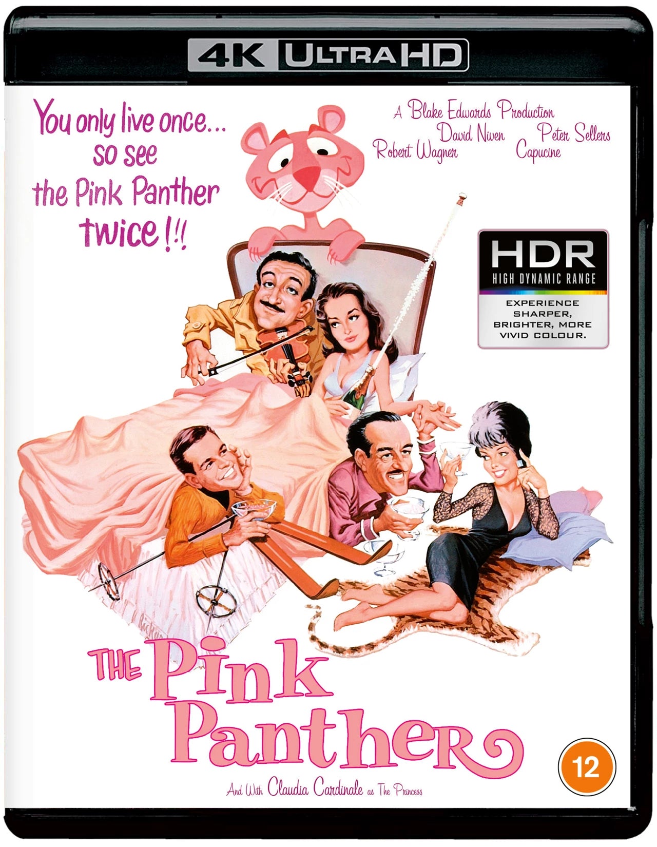 PRE-ORDER: The Pink Panther (1963) 4K Ultra HD + Blu-Ray (Region B)