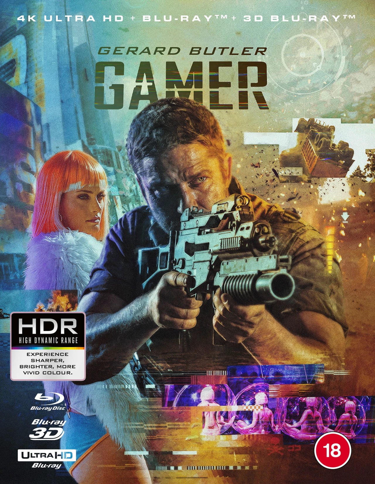 PRE-ORDER: Gamer 4K Ultra HD + 3D+2D Blu-Ray (Region B) (88 Films)
