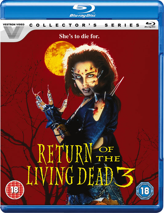 Return Of The Living Dead III Blu-Ray with Slipcover (Region B)