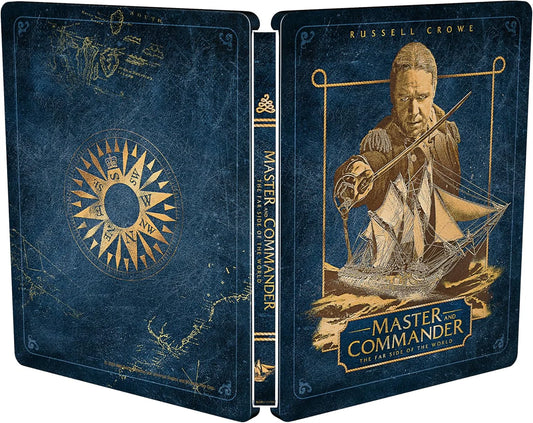 Master And Commander - The Far Side Of The World Limited Edition (UK) Steelbook 4K Ultra HD + Blu-Ray (Region B) Pre-Order