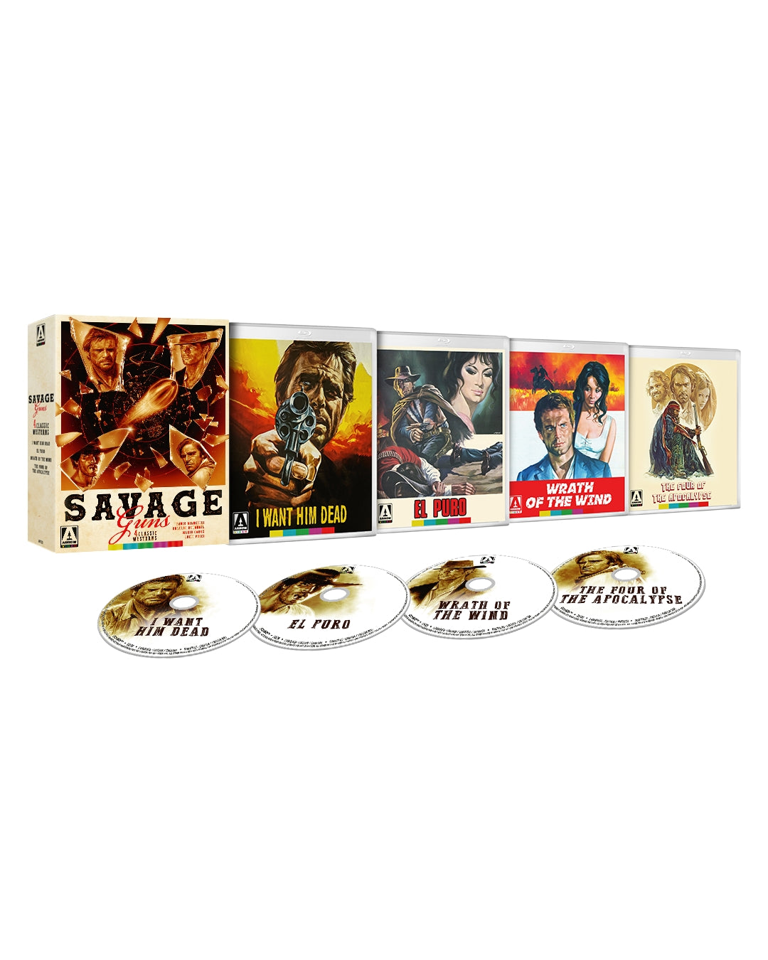Savage Guns: Four Classic Westerns Volume 3 Limited Edition Pre-Order