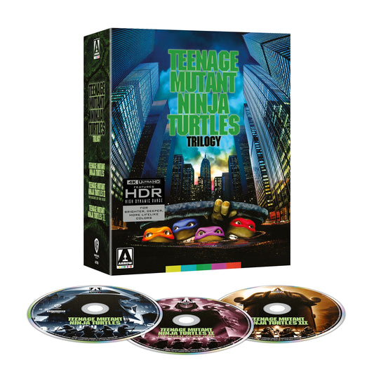 Teenage Mutant Ninja Turtles Trilogy [Limited Edition] 4K UHD Pre-Order