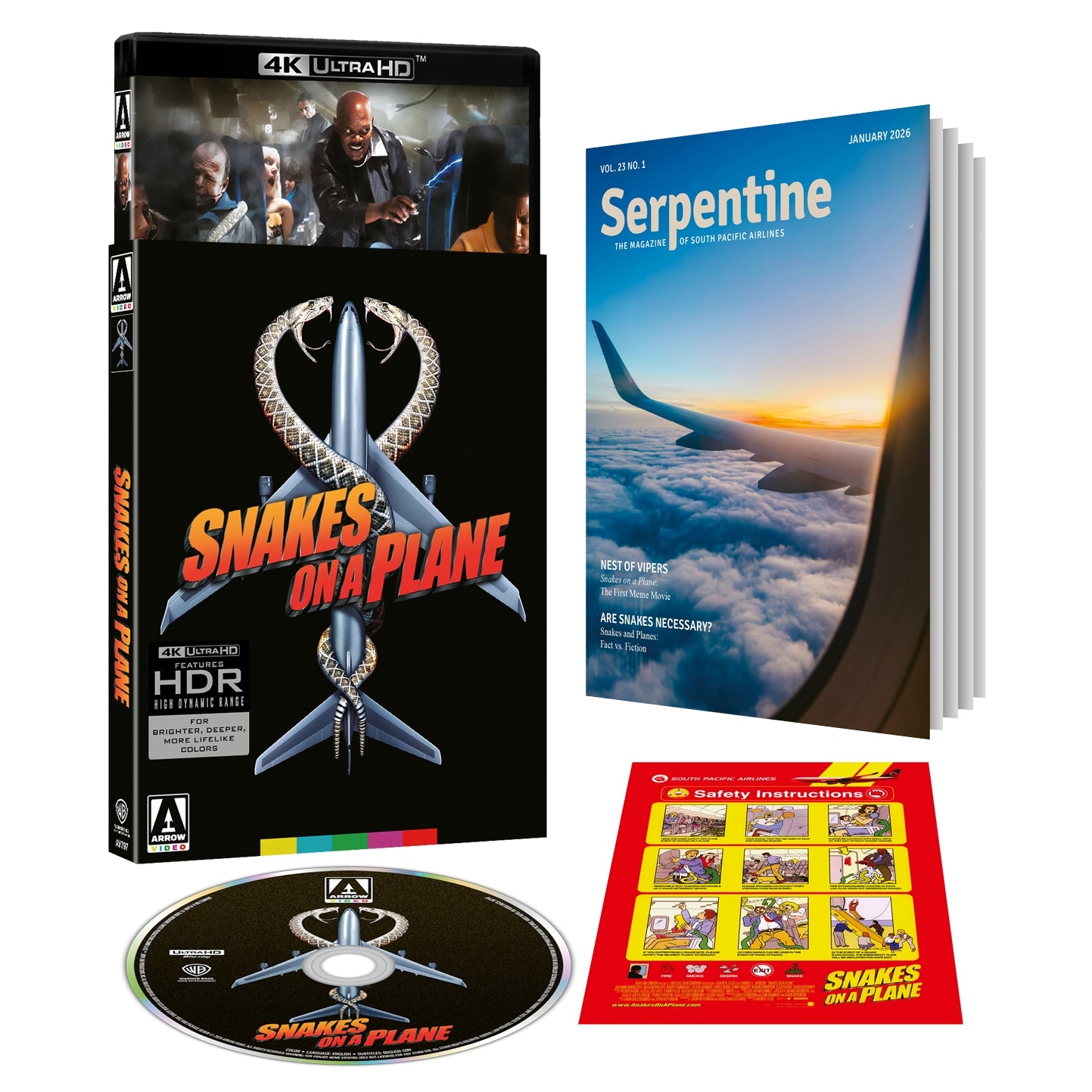 PRE-ORDER: Snakes On A Plane 4K UHD [Limited Edition]