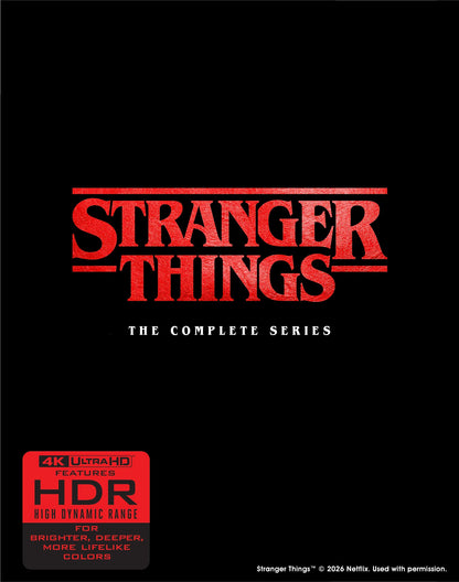 PRE-ORDER: Stranger Things: The Complete Series (STANDARD EDITION) 4K UHD