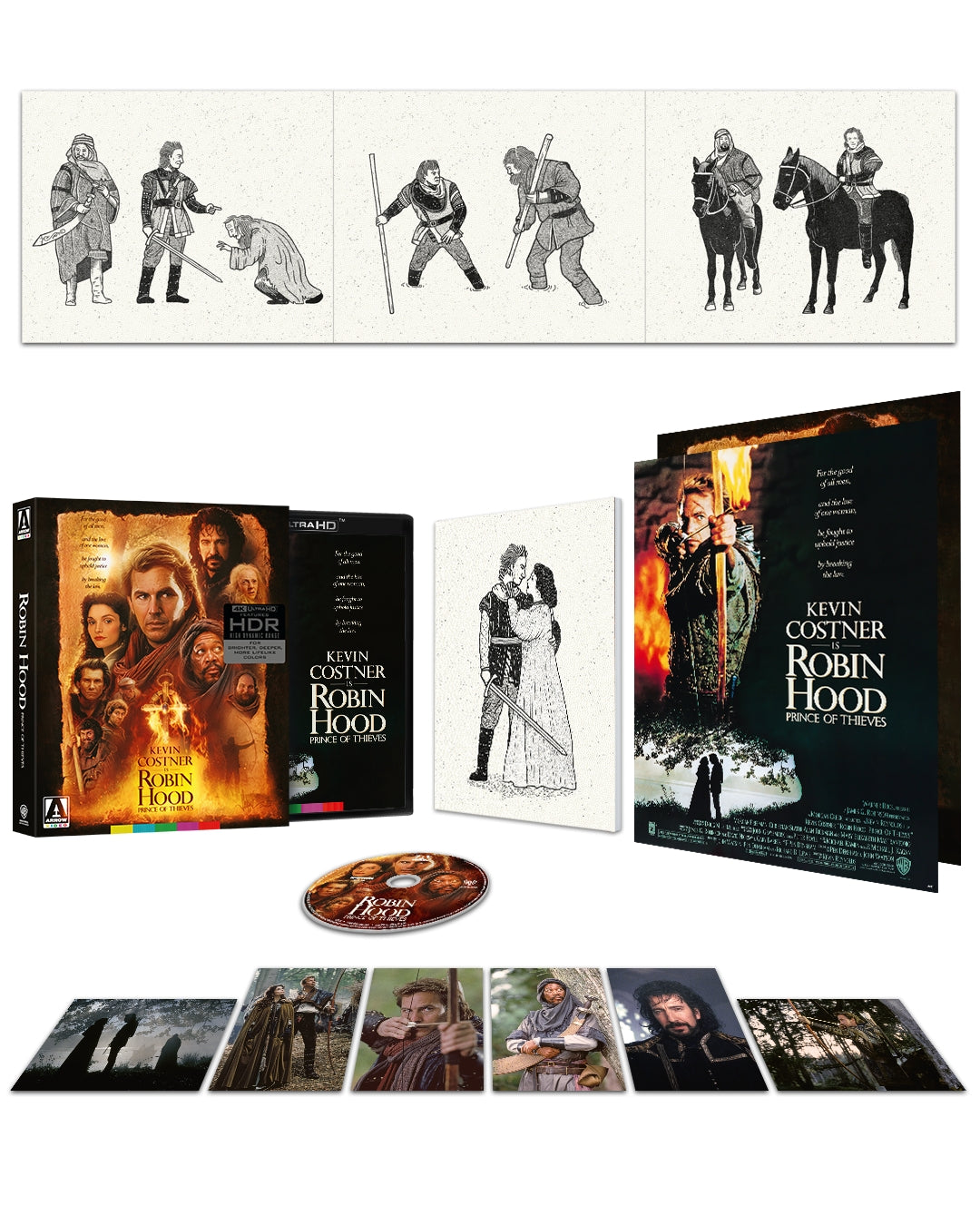 PRE-ORDER: Robin Hood: Prince Of Thieves [Limited Edition] 4K UHD