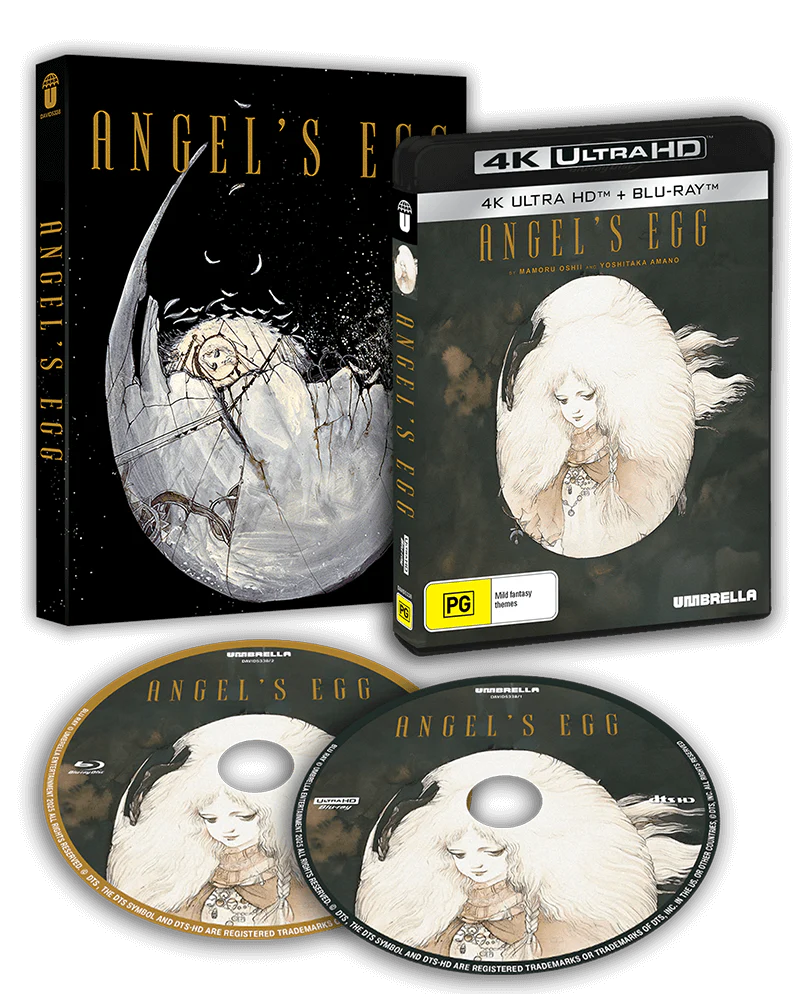 ANGEL'S EGG (1985) 4K & BLU-RAY (REGION FREE) (IMPORT/UMBRELLA)