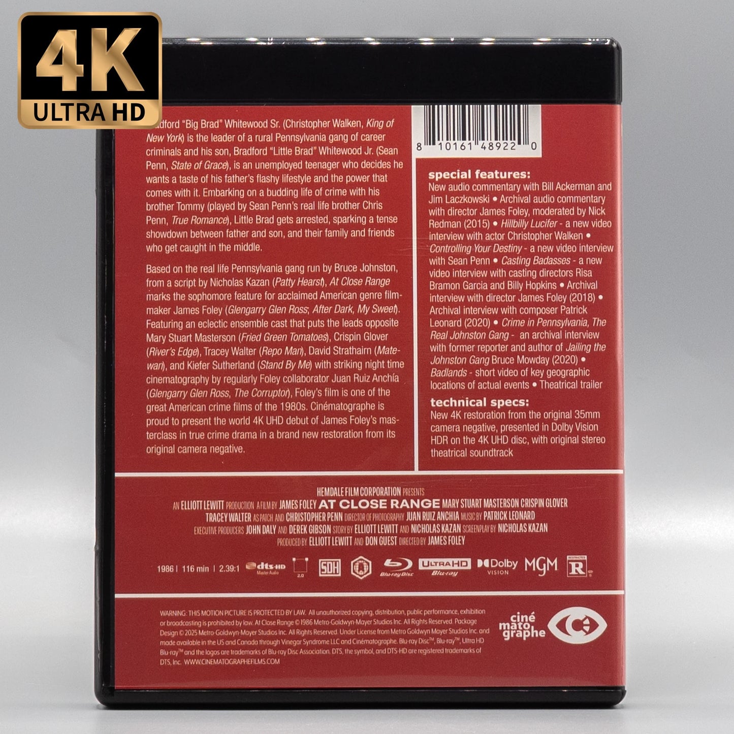 At Close Range (Cinématographe)