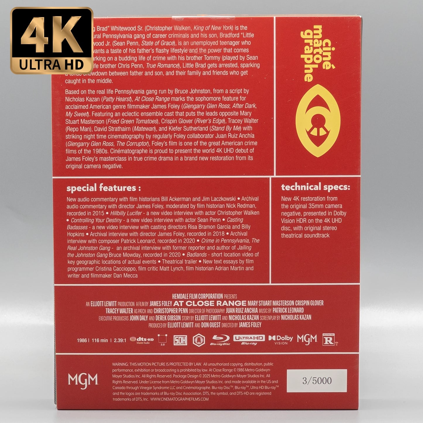 At Close Range (Cinématographe)