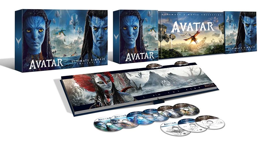 PRE-ORDER: Avatar Trilogy Ultimate Collection (UK) 4K Ultra HD + Blu-Ray (Region Free)