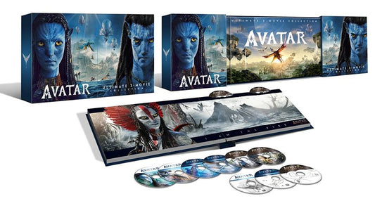 PRE-ORDER: Avatar Trilogy Ultimate Collection (UK) 4K Ultra HD + Blu-Ray (Region Free)