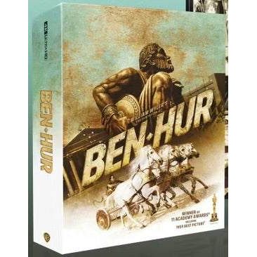 Ben Hur (1959) Limited Collectors Edition Steelbook  (UK) 4K Ultra HD + Blu-ray (Region Free)