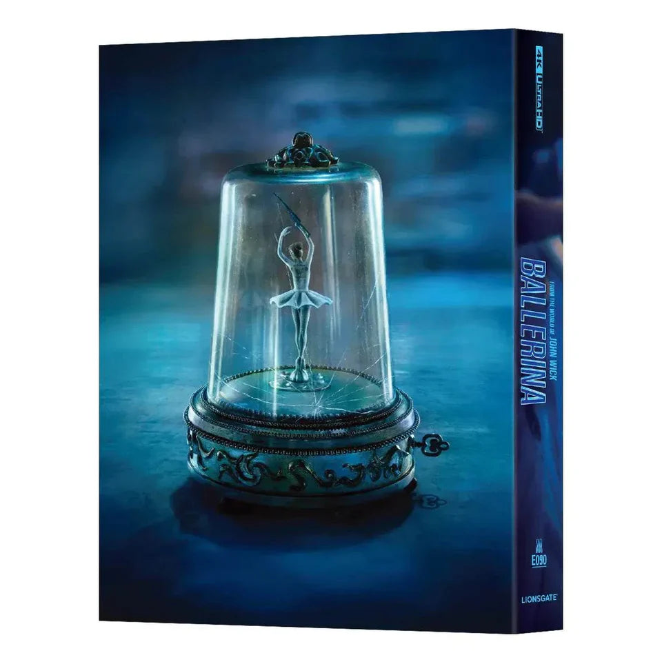 From the World of John Wick: Ballerina *One Click* Steelbook 4K UHD + Blu-Ray Manta Lab ME #90 SEE NOTES