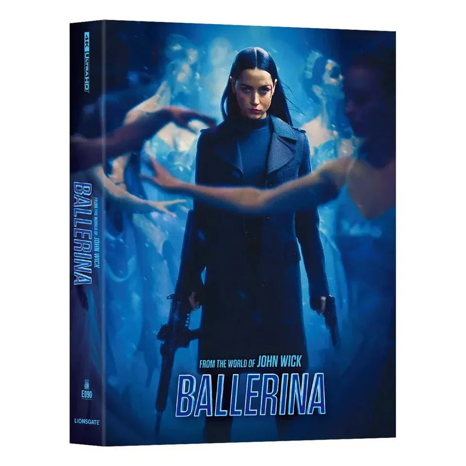 From the World of John Wick: Ballerina *One Click* Steelbook 4K UHD + Blu-Ray Manta Lab ME #90 SEE NOTES