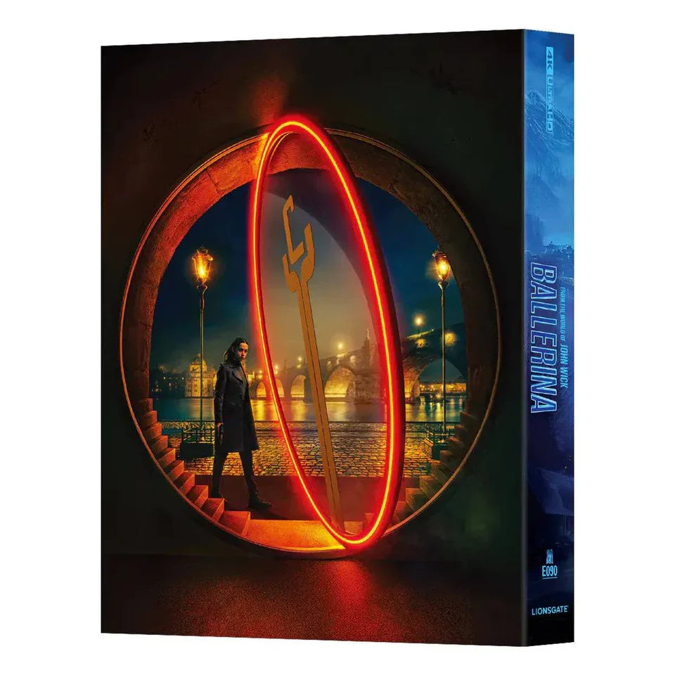 From the World of John Wick: Ballerina *One Click* Steelbook 4K UHD + Blu-Ray Manta Lab ME #90 SEE NOTES