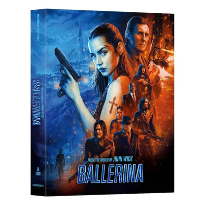 From the World of John Wick: Ballerina *One Click* Steelbook 4K UHD + Blu-Ray Manta Lab ME #90 SEE NOTES
