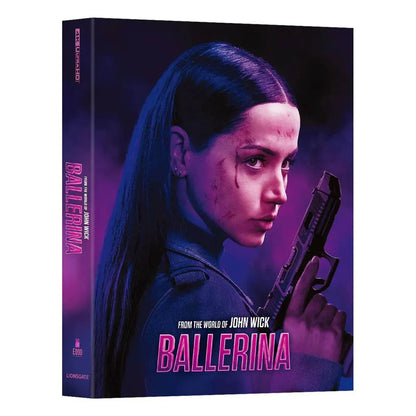 From the World of John Wick: Ballerina *One Click* Steelbook 4K UHD + Blu-Ray Manta Lab ME #90 SEE NOTES