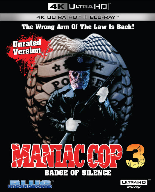 Maniac Cop 3: Badge Of Silence (4K UHD)