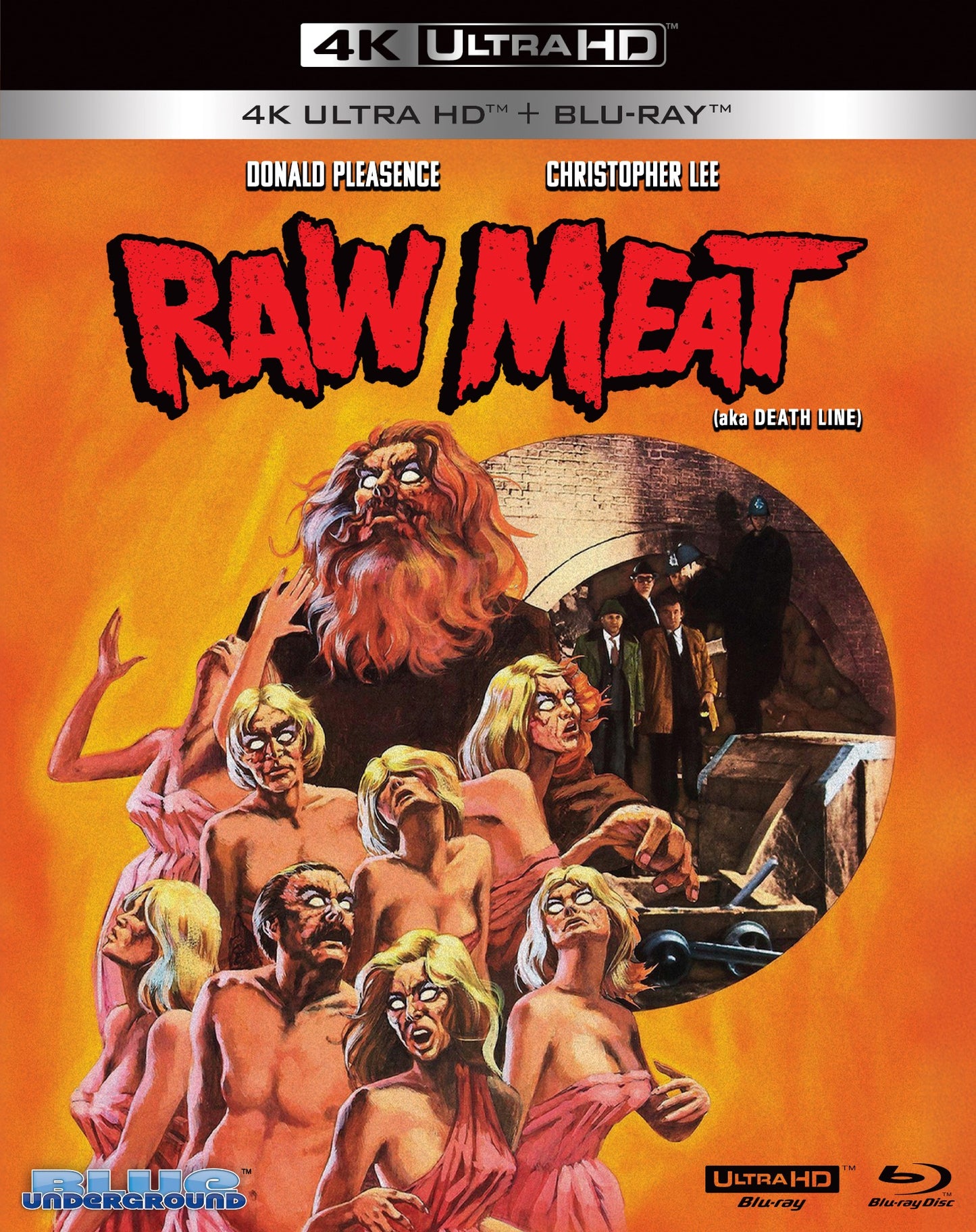 Raw Meat (aka Death Line) [4K UHD + Blu-ray]