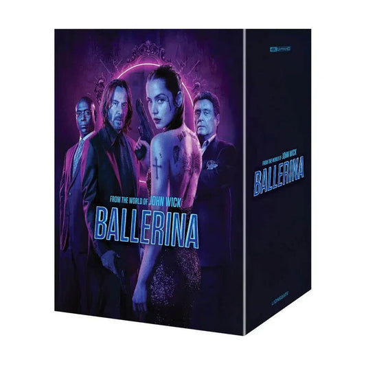 From the World of John Wick: Ballerina *One Click* Steelbook 4K UHD + Blu-Ray Manta Lab ME #90 SEE NOTES