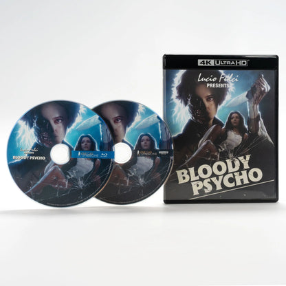 PRE-ORDER: Bloody Psycho Limited Edition Alternate Slipcover 4K UHD (Vinegar Syndrome)